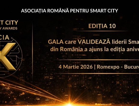 Smart City Industry Awards – SCIA X, ediția aniversară: peste 700 de lideri ai administrației și industriei, așteptați pe 4 martie la ROMEXPO