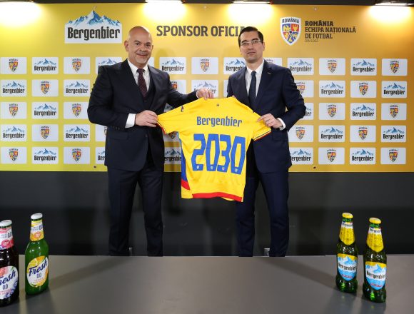 Bergenbier anunță continuarea parteneriatului cu Echipa Națională a României