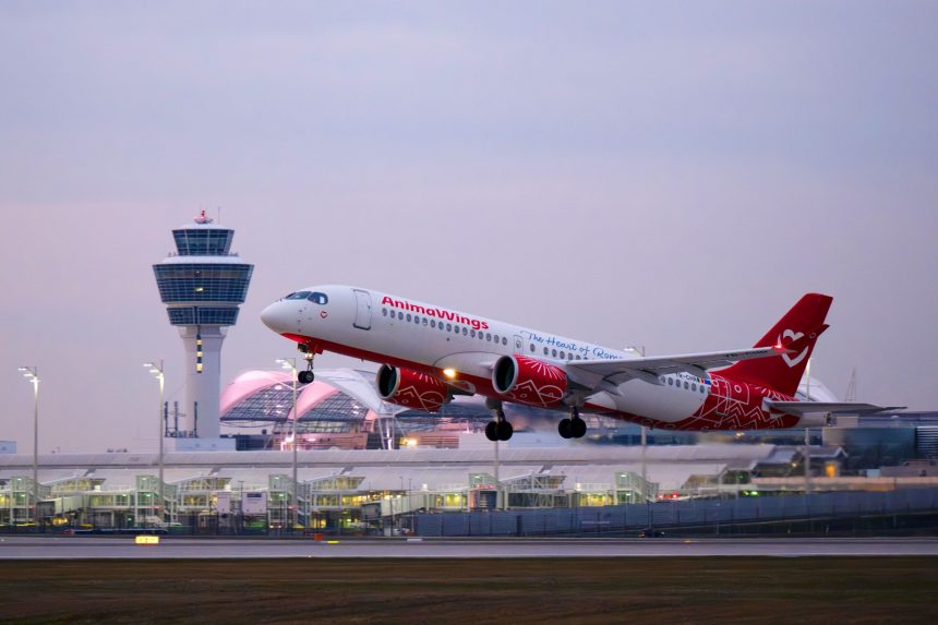 AnimaWings Bucuresti - Munchen (2) Avioane românești moderne încep din nou să zboare de la București către München. AnimaWings inaugurează din 2 aprilie zborurile către Germania