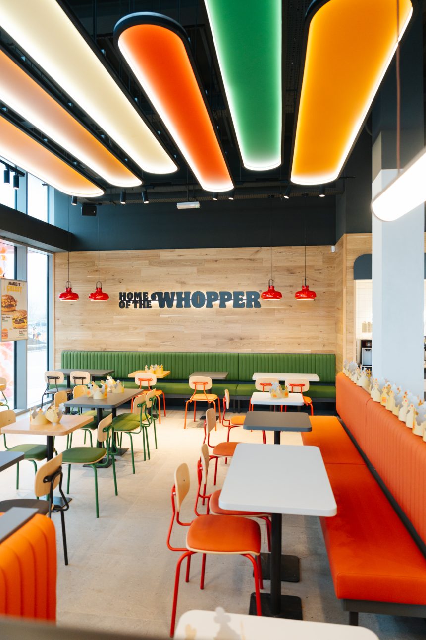Burger King deschide astăzi în Florești, Cluj primul Drive-Thru din zonă