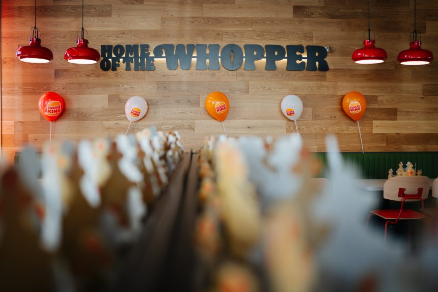 Burger King deschide un nou restaurant în Brașov, la Coresi Shopping Resort