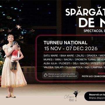 „Spărgătorul de Nuci” – un turneu de poveste pentru întreaga familie, aduce magia baletului în întreaga țară (15 noiembrie – 15 decembrie 2026)
