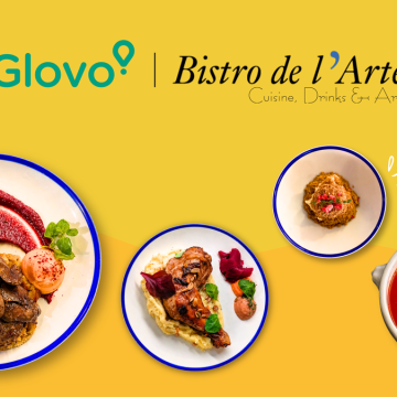 Glovo dezvoltă segmentul premium și anunță un parteneriat cu Bistro de l’Arte din Brașov, unul dintre cele mai recunoscute restaurante din lume
