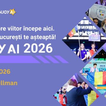 ENJOY AI ajunge în România: prima competiție dedicată tehnologiei și inovației pentru copii are loc pe 4 iunie, la București