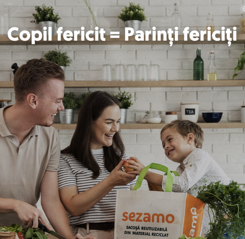 Sezamo: Familiile caută tot mai mult soluții care economisesc timp în rutina zilnică