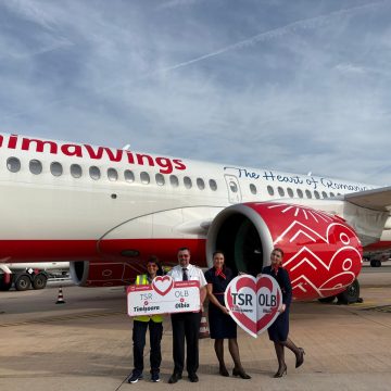 AnimaWings inaugurează noi rute directe către Olbia și Salonic din Cluj-Napoca, Timișoara și Iași