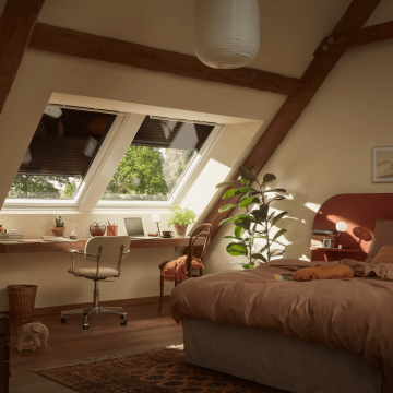 EHP shutter (2) VELUX Romania: Cum să îți menții locuința cu până la 6,5 grade Celsius mai răcoroasă în timpul verii