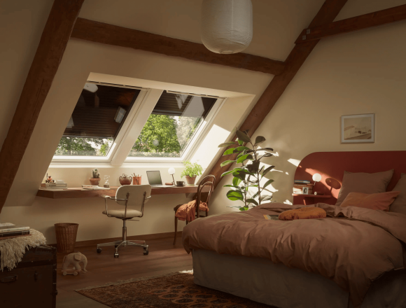 VELUX Romania: Cum să îți menții locuința cu până la 6,5 grade Celsius mai răcoroasă în timpul verii