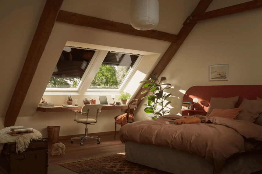 VELUX Romania: Cum să îți menții locuința cu până la 6,5 grade Celsius mai răcoroasă în timpul verii