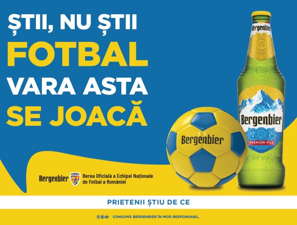 KV-generic(landscape) Bergenbier lansează campania „Știi nu știi fotbal, vara asta se joacă”, dedicată Campionatului Mondial de Fotbal 2026