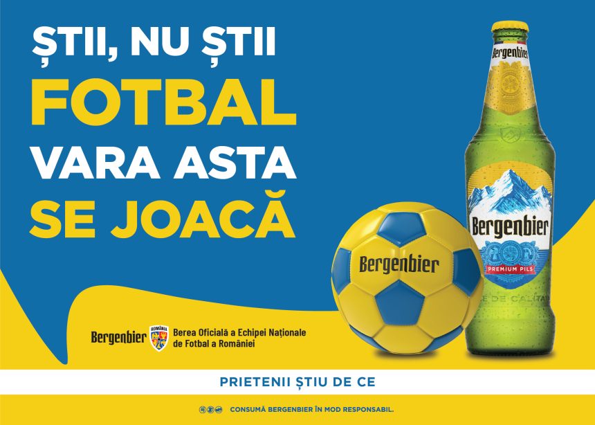 KV-generic(landscape) Bergenbier lansează campania „Știi nu știi fotbal, vara asta se joacă”, dedicată Campionatului Mondial de Fotbal 2026