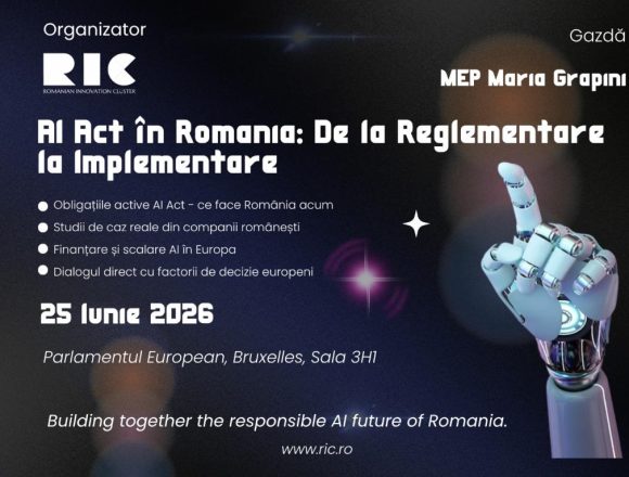 KV1 Implementarea AI Act, între reglementare și competitivitate: România deschide dialogul european