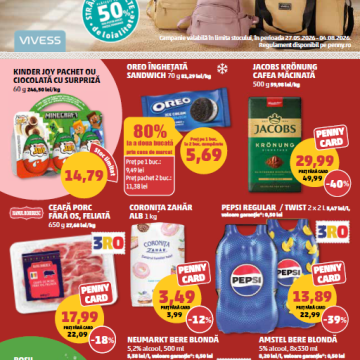 PENNY România: program normal de Rusalii și 1 iunie, cu oferte de sezon în toate magazinele