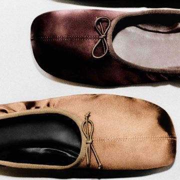 COS_SATIN BALLET FLATS_89 EUR COS INTRODUCE ÎNCĂLȚĂMINTEA DIN SATIN, INSPIRATĂ DIN BALET, ÎN NOI NUANȚE ALE SEZONULUI