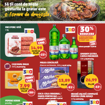 PENNY România: prospețime de sezon, produse 3RO și mărci proprii la ofertă în perioada 8–14 iulie 2026