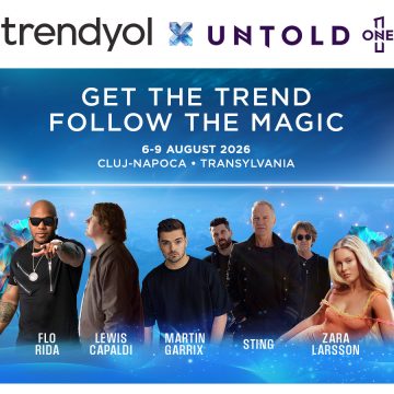 Trendyol x Untold Trendyol revine la UNTOLD, top 3 festivaluri de muzică din lume, pentru al doilea an consecutiv și aduce în premieră comercianți români la festival