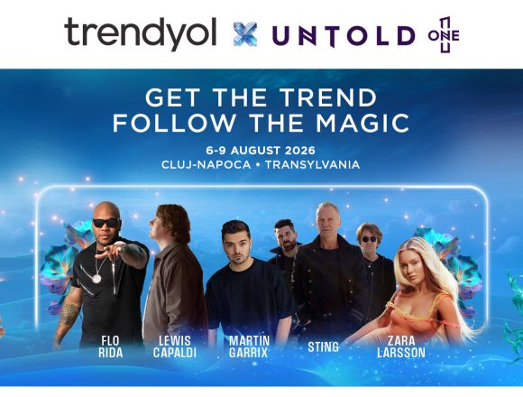 Trendyol x Untold Trendyol revine la UNTOLD, top 3 festivaluri de muzică din lume, pentru al doilea an consecutiv și aduce în premieră comercianți români la festival